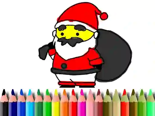 Lojë Back To School: Santa Claus Coloring në internet