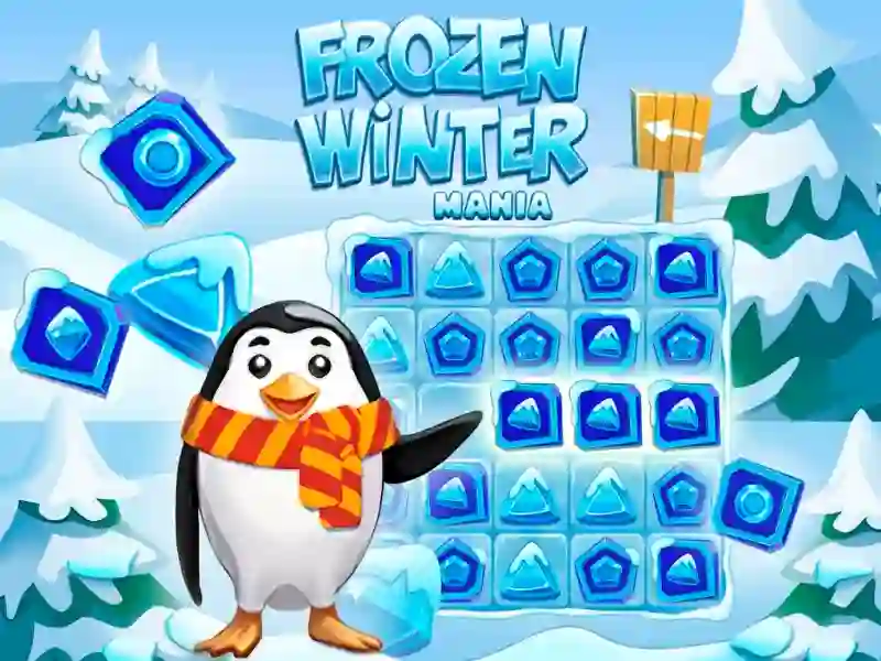 Lojë Frozen Winter Mania në internet