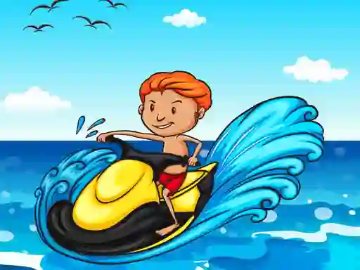 Lojë Jet Ski Summer Fun Hidden në internet