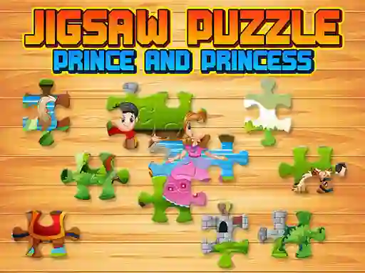 Lojë Prince and Princess Jigsaw Puzzle në internet