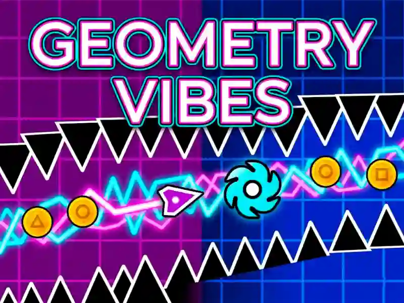 Lojë Geometry Vibes në internet