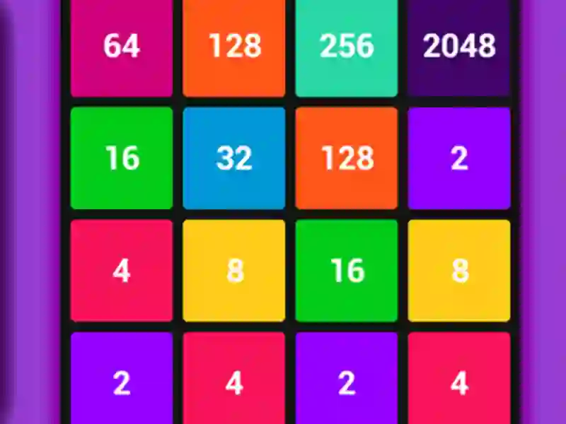 Lojë 2048 synthesis në internet