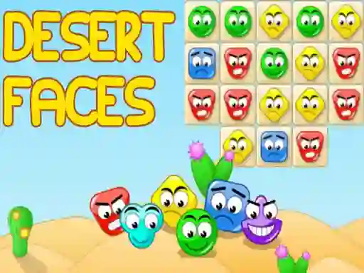 Lojë Desert Faces në internet