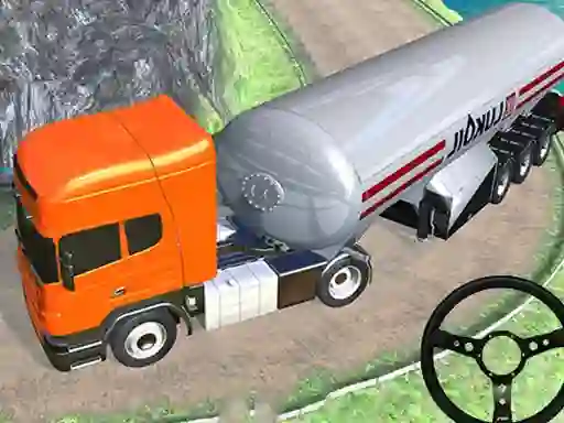 Lojë Off road oil tanker transport truck në internet