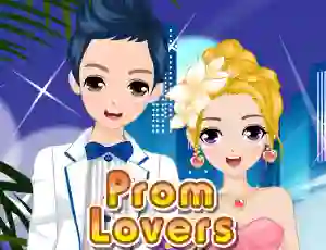 Lojë Pretty prom lovers në internet