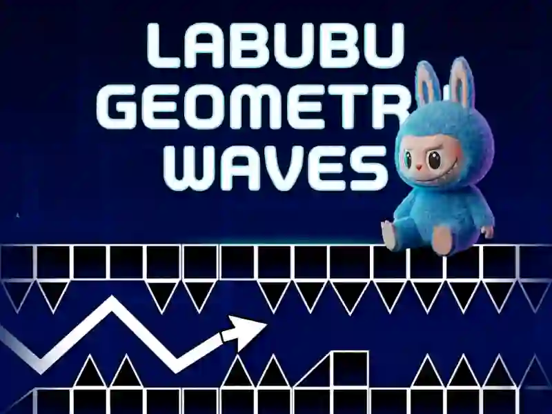 Lojë Labubu Geometry Waves në internet