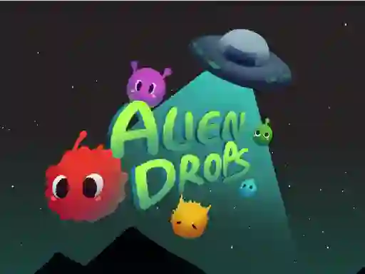 Lojë Alien Drops në internet