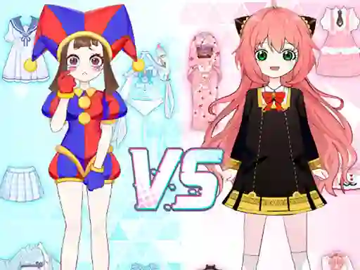 Lojë Shining Anime Star Dress Up në internet