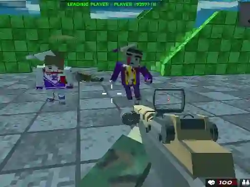 Lojë Survival Shooting Xtreme Crazy Pixel Combat në internet