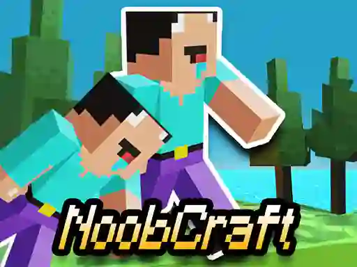 Lojë Parkour Craft Noob Steve 2 në internet