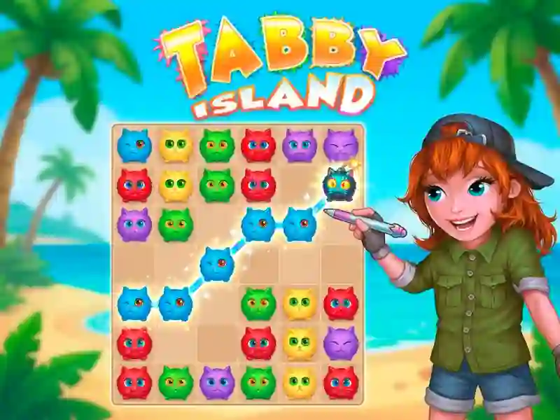 Lojë Tabby Island në internet