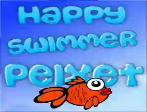 Lojë Happy Swimmer Peixet në internet