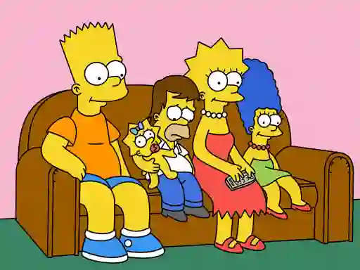 Lojë The Simpsons Jigsaw Puzzle në internet