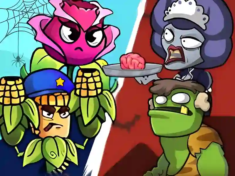 Lojë Plants Vs Zombies - Merge Defense në internet