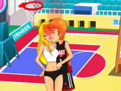 Lojë Basketball Kissing në internet