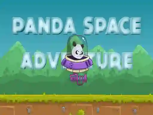 Lojë Panda Space Adventure në internet