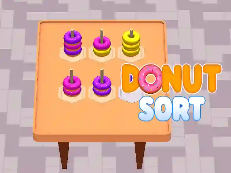 Lojë Donut Sort në internet