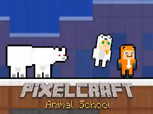 Lojë PixelCraft Animal School në internet