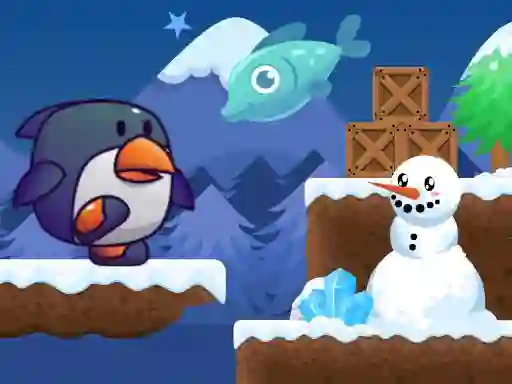 Lojë Penguin Fishing në internet