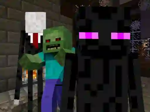 Lojë Mineworld Horror në internet