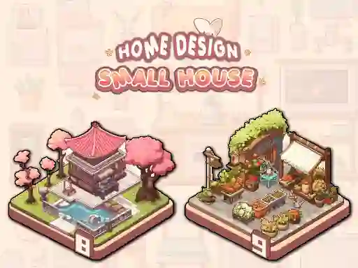 Lojë Home Design: Small House në internet