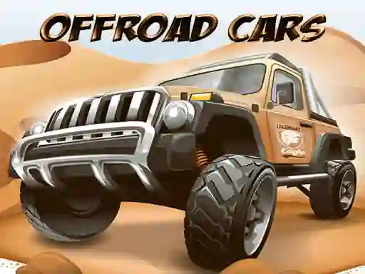 Lojë Offroad Cars Jigsaw në internet