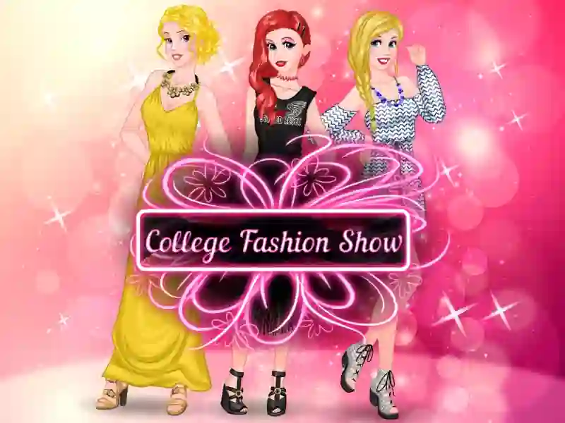 Lojë College Fashion Show në internet