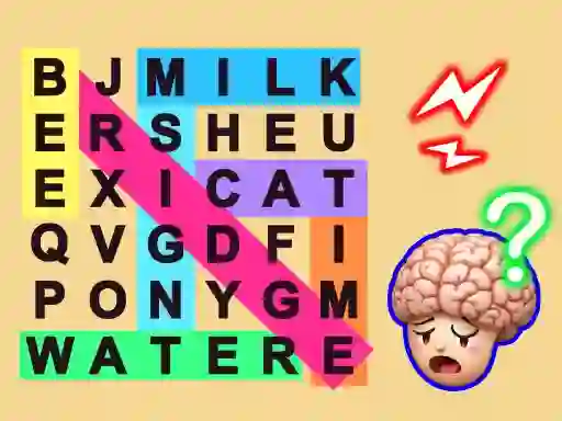 Lojë Fillwords: Find All the Words në internet
