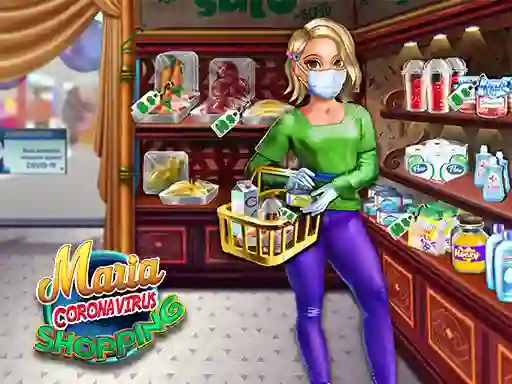 Lojë Maria Coronavirus Shopping në internet