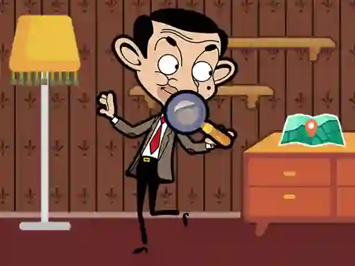 Lojë Mr Bean Hidden Objects në internet