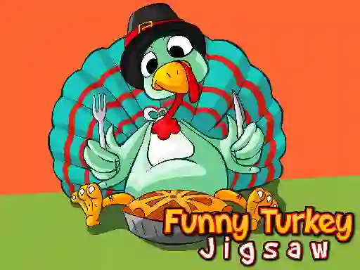 Lojë Funny Turkey Jigsaw në internet