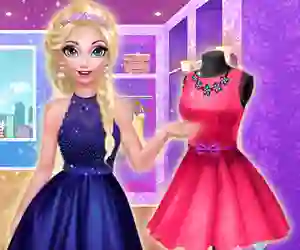 Lojë Elsie Dream Dress në internet