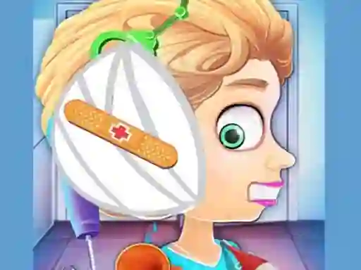 Lojë Children's doctor: Treating ears në internet
