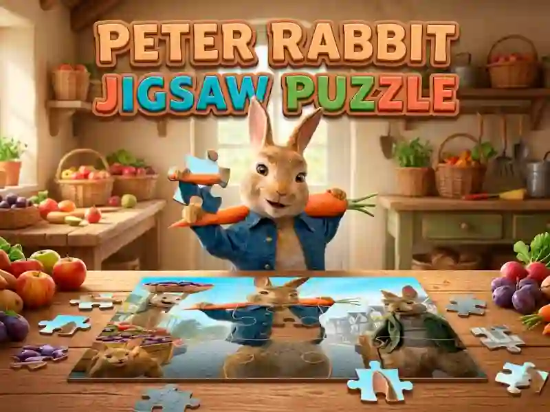 Lojë Peter Rabbit Jigsaw Puzzle në internet