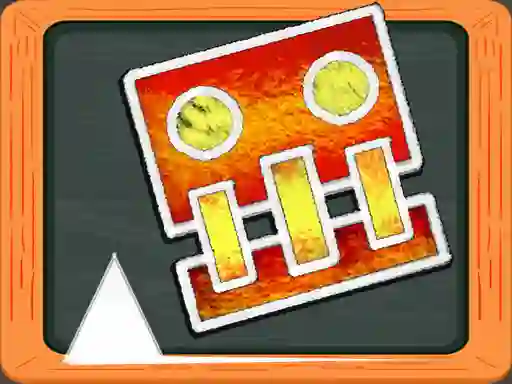 Lojë Geometry Dash Blackboard në internet