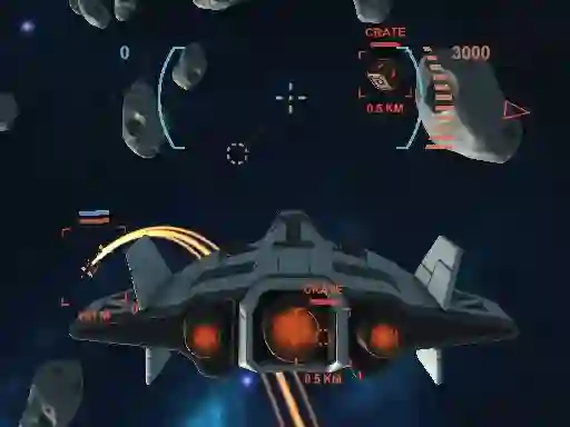 Lojë Space Combat në internet