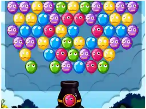 Lojë Bubble shooter balloons në internet