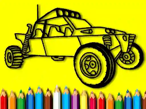 Lojë Back To School: Rally Car Coloring Book në internet