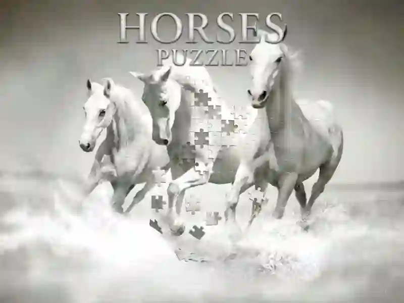 Lojë Horses Puzzle në internet