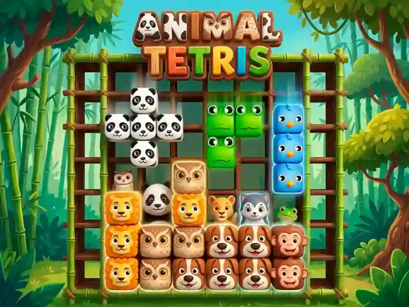 Lojë Animal Tetris në internet