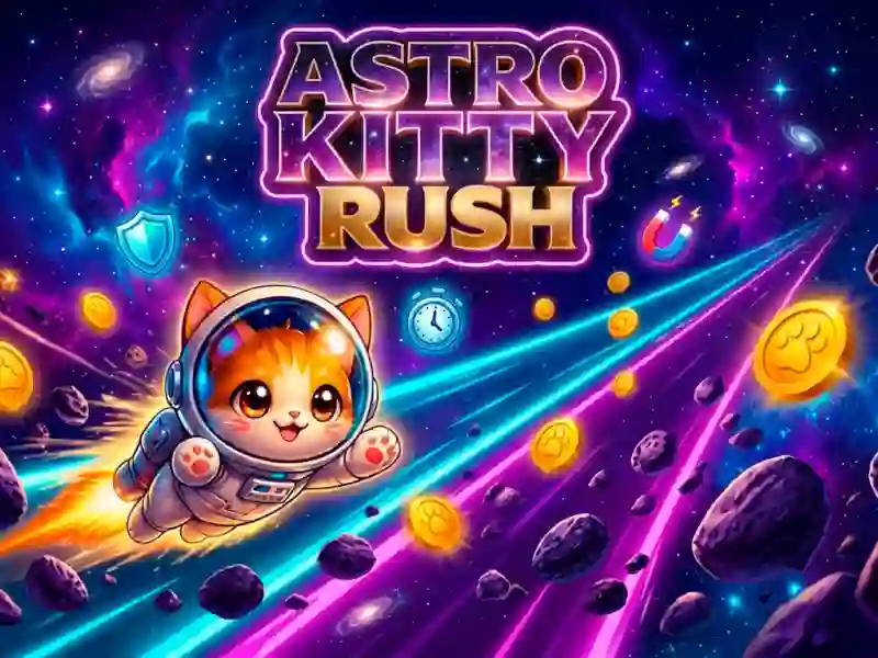 Lojë Astro Kitty Rush në internet