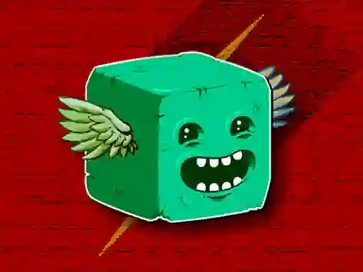 Lojë Flappy Cube Challenge në internet