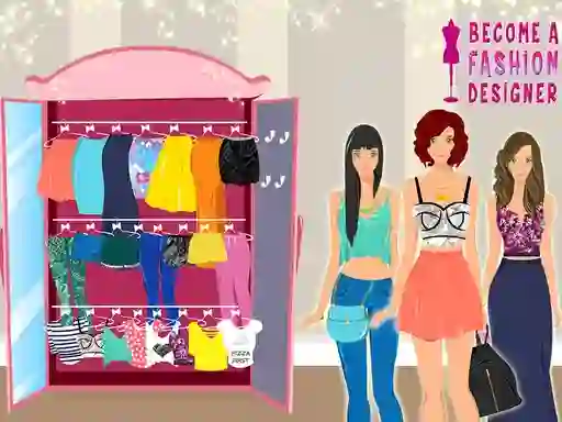 Lojë Become a Fashion Designer në internet