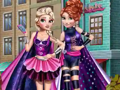 Lojë Superhero Spring Princess Dress Up në internet