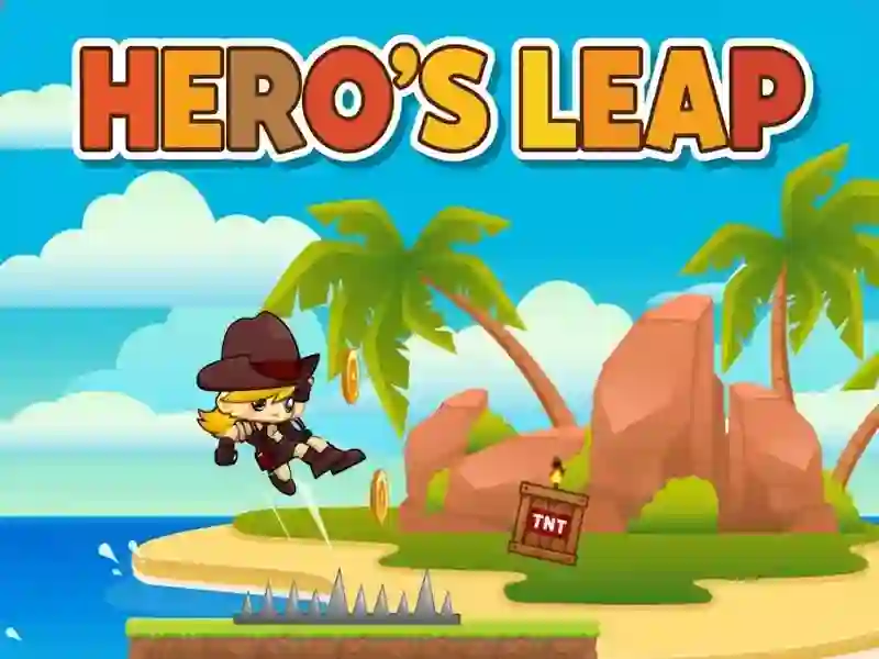 Lojë Hero's Leap në internet