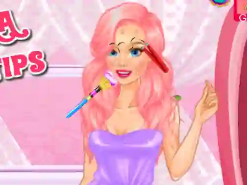 Lojë Barbara Beauty Tips në internet
