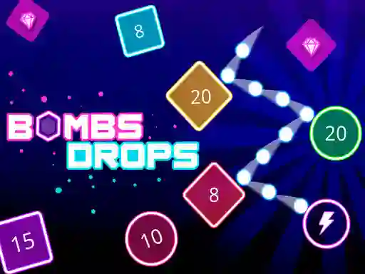 Lojë Bombs Drops në internet