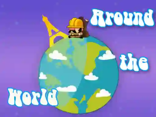 Lojë Around The World With Jumping në internet