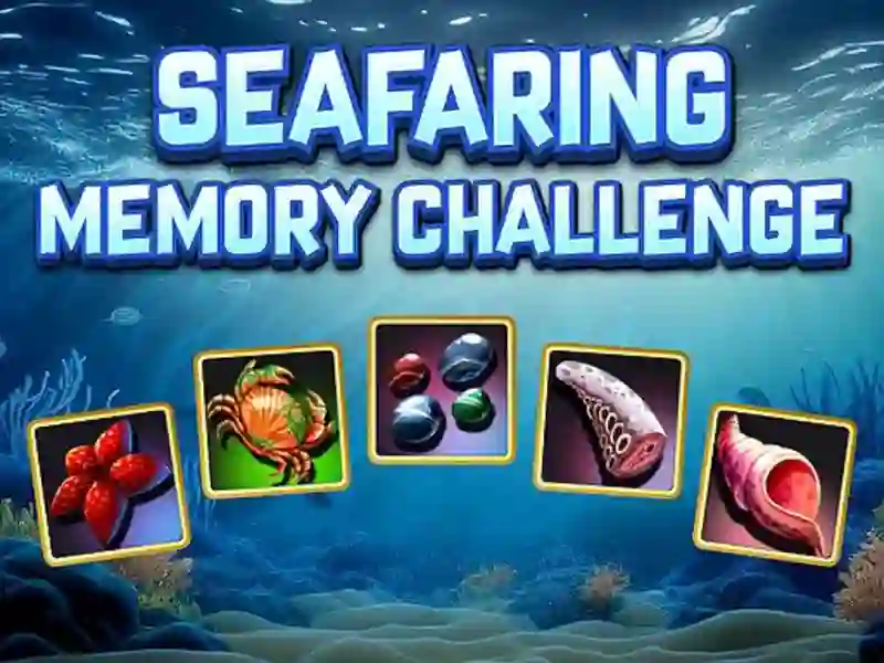 Lojë Seafaring Memory Challenge në internet