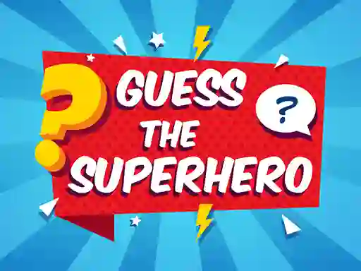 Lojë Guess The Superhero në internet
